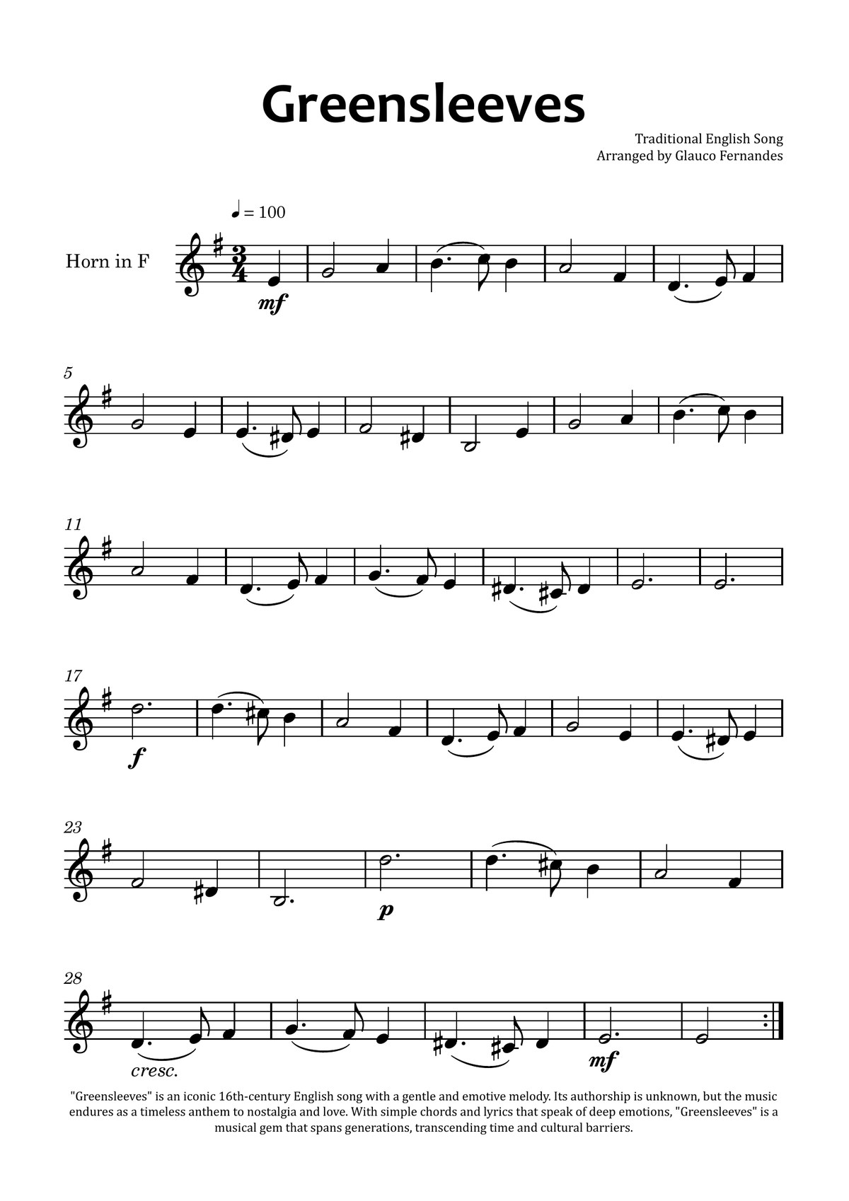 Greensleeves by Traditional - Chamber Music - Digital Sheet Music | Sheet Music Plus